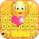 Logo of Glitter Emoji Love android Application 