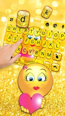 Glitter Emoji Love android App screenshot 3