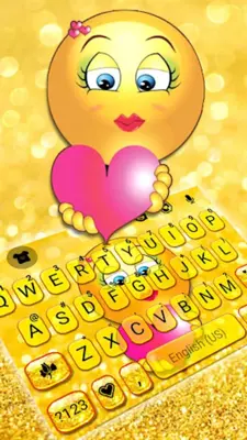 Glitter Emoji Love android App screenshot 4